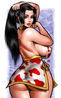 1girls ass black_hair blue_eyes boa_hancock breasts female female_only hi_res large_breasts looking_at_viewer loubotix one_piece sideboob solo thighs // 1488x2368 // 341.8KB